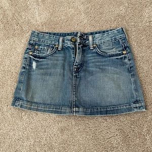 Mini Jeans Skirt